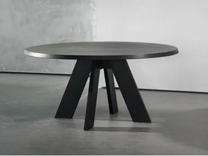 IDS - Round wooden dining table _ Piet Boon